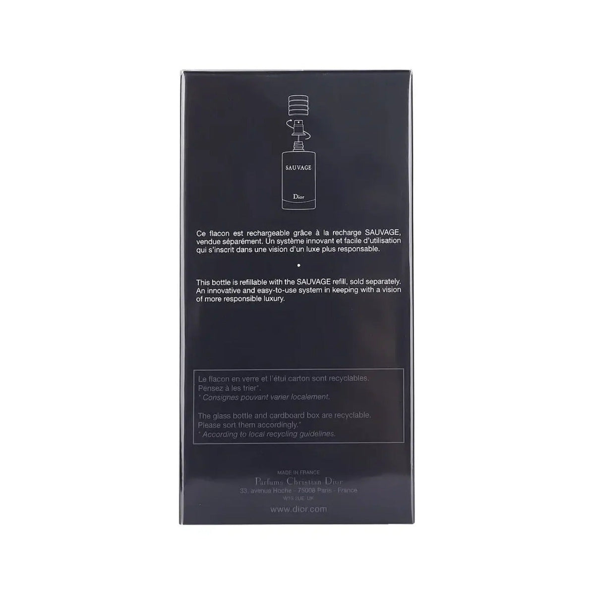 Dior Sauvage Parfum for Men 3.4oz 100ml
